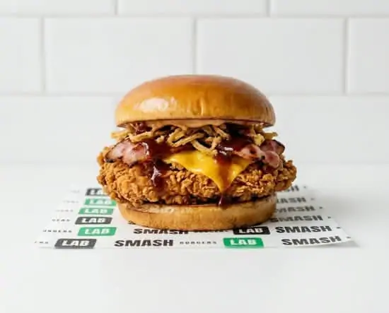 Dirty Bird, burger au poulet frit croustillant
